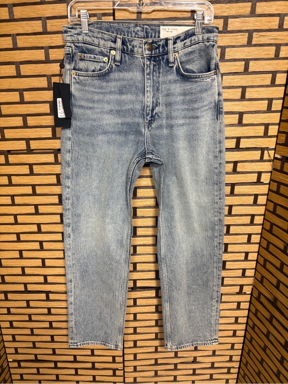 Rag & bone the Harlow mid rise ankle straight leg jeans size 28
